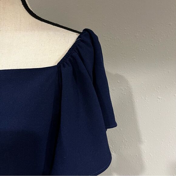 Short sleeve navy shift dress NWT - Picture 3 of 11